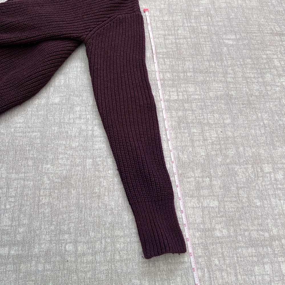 Abercrombie & Fitch Chunky Knit Turtleneck Tunic Sweater in XS - Picture 8 of 9